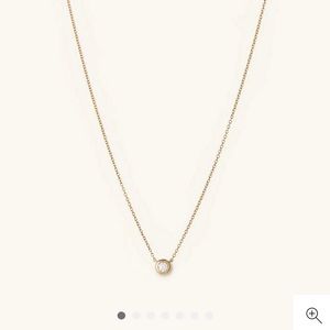 Mejuri Diamond Necklace